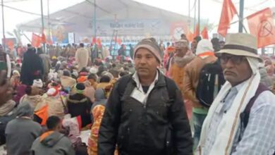 MP के किसानों की दिल्ली में हुंकार, कड़ाके की ठंड में रामलीला मैदान में प्रदर्शन