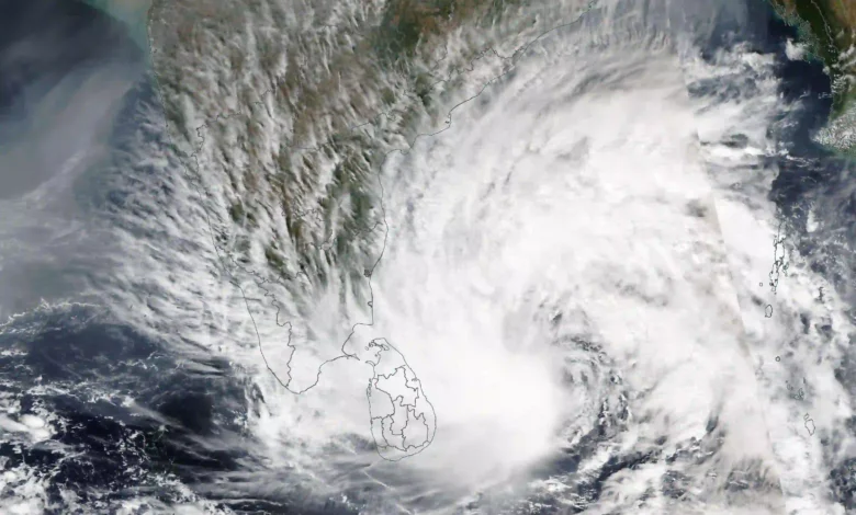 चक्रवाती तूफान मांडोस का खतरा, दक्षिण भारत में भारी बारिश की आशंका!