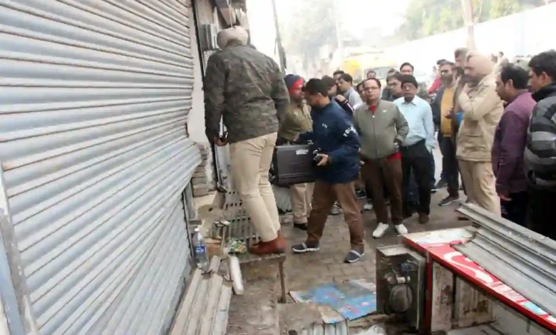 लुधियाना में किराना स्टोर में लगी भयंकर आग,बुजुर्ग दुकानदार जिंदा जला
