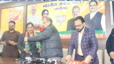 भाजपा में शामिल हुई आम आदमी पार्टी महिला विंग की महासचिव अमनप्रीत