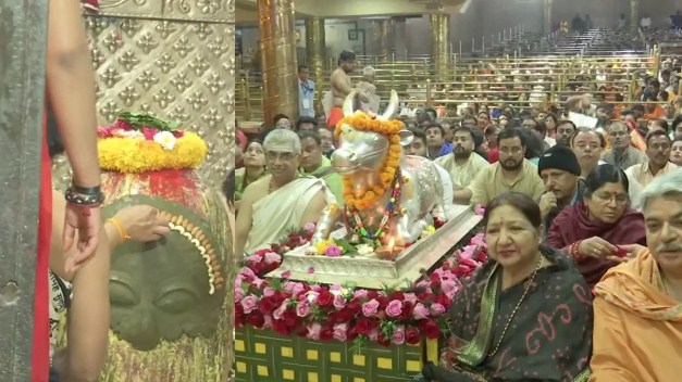 शिवरात्रि के मौके पर मंदिरों में उमड़ी श्रद्धालुओं की भीड़