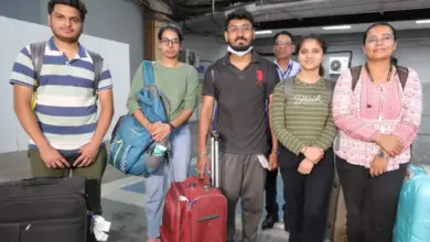 मणिपुर से लौटे विद्यार्थियों ने दिल्ली हवाई अड्डे पर उतरते ही कहा, थैंक यू हरियाणा सरकार