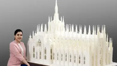 पुणे की प्राची ने शाकाहारी रॉयल आइसिंग से बनाया 200 किलो का महल केक