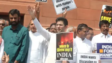 मणिपुर को लेकर आप सांसद राघव चड्ढा बोले- केंद्र सरकार संविधान के अनुच्छेद लागू करने में रही विफल