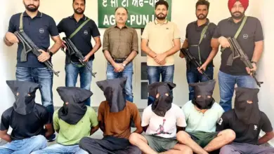 पाकिस्तान आधारित आतंकवादी हरविन्दर रिन्दा के छह साथी गिरफ़्तार