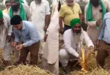 पंजाब में पराली न जलाने का संदेश लेकर गया था सरकारी मुलाजिम